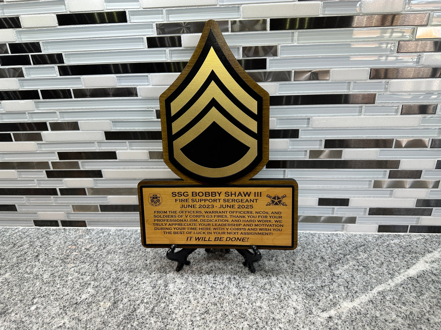 NCO Plaques