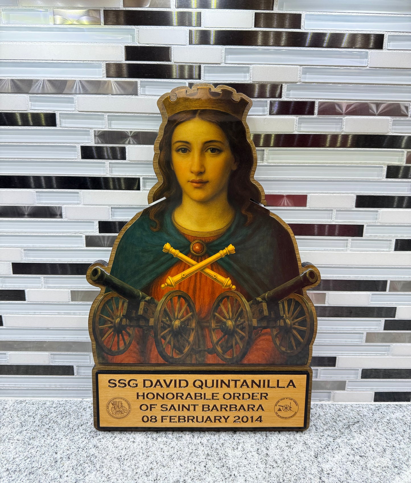 Medallion Display Plaque