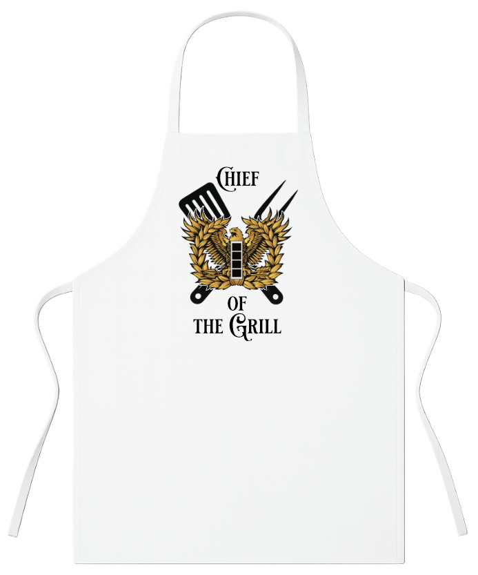 Customizable White Apron