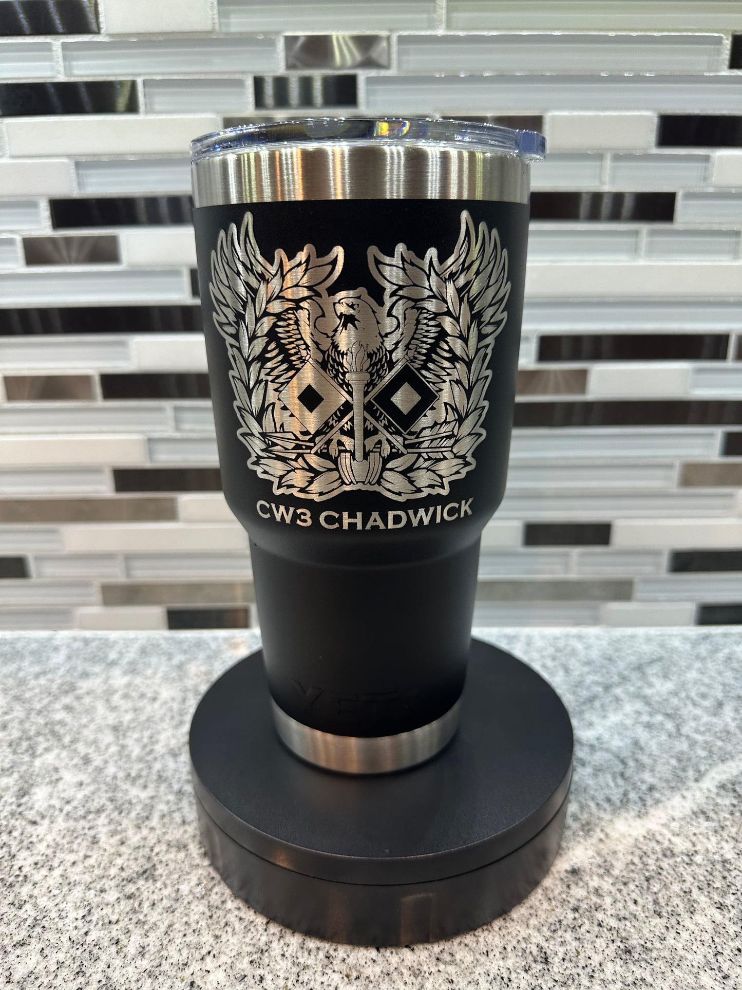 Laser-Engraved Yeti Drinkware