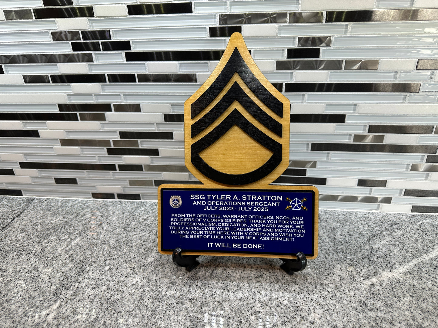 NCO Plaques