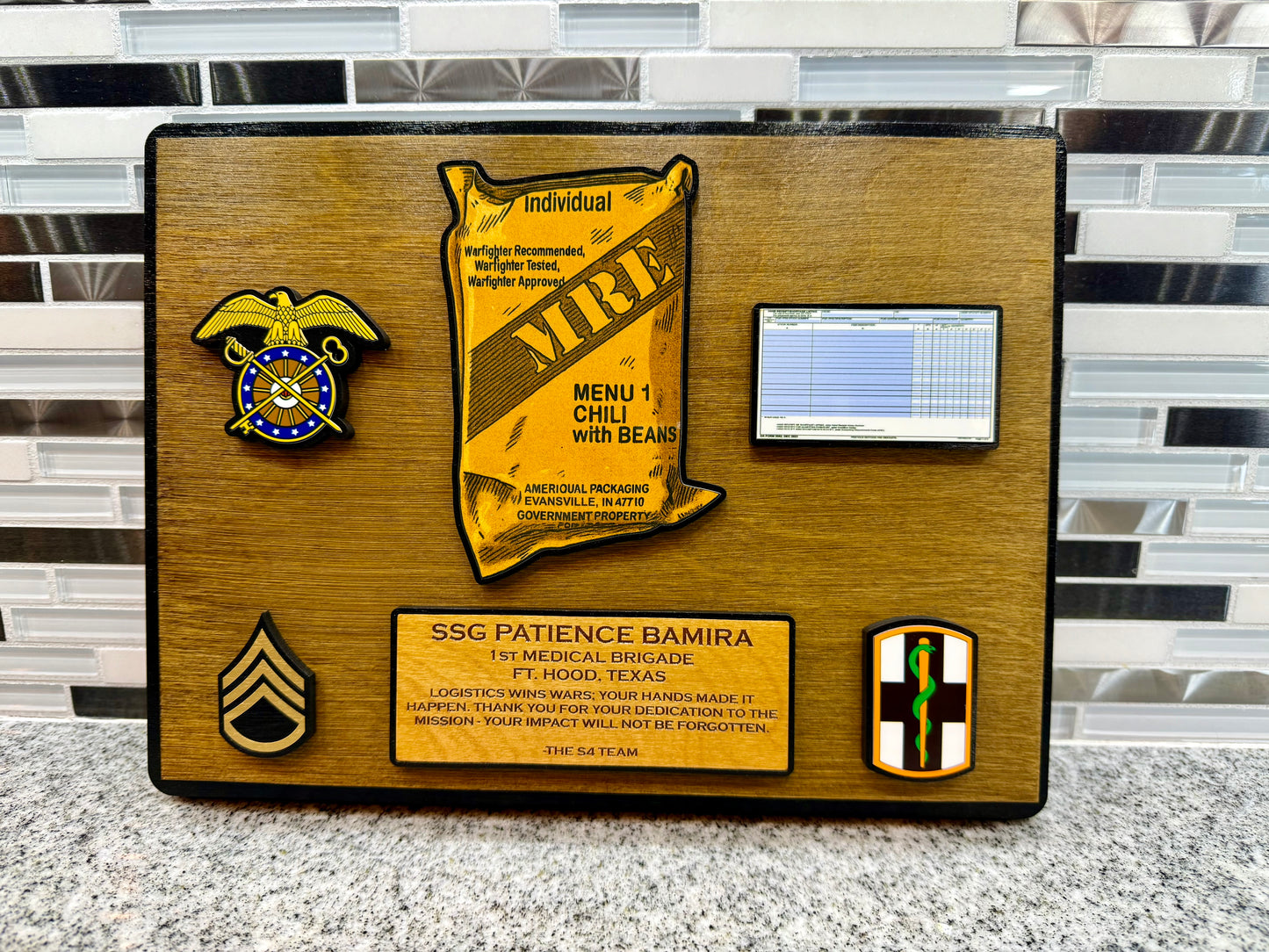 Frameless Plaques