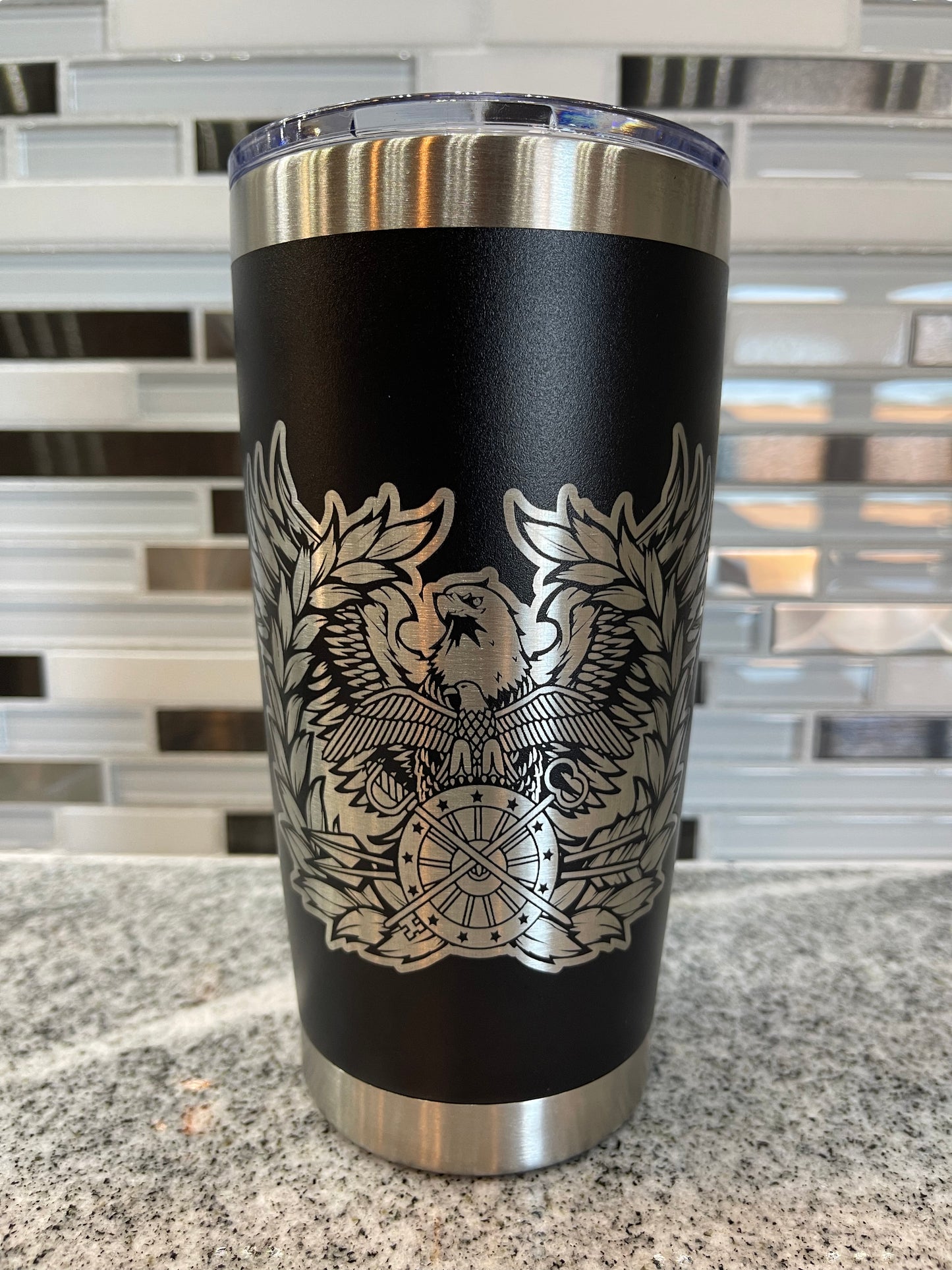 Laser-Engraved 20 oz. Tumbler
