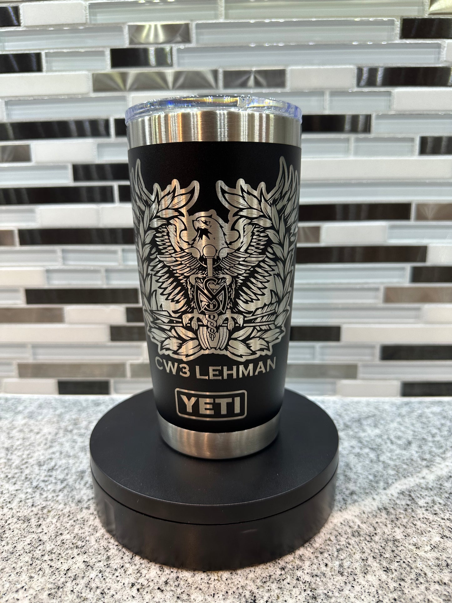 Laser-Engraved Yeti Drinkware