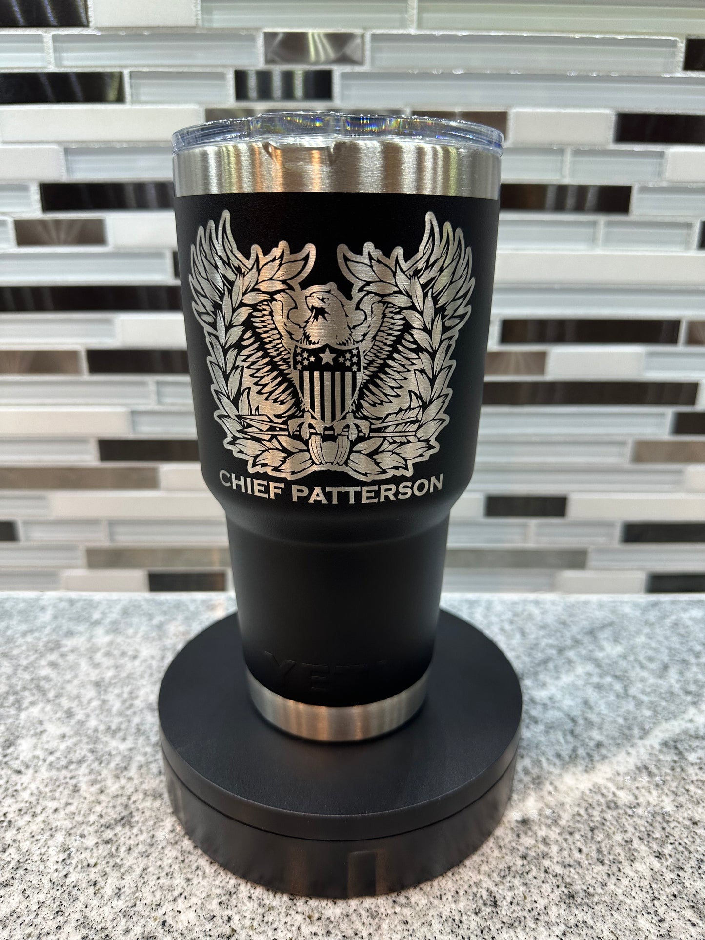Laser-Engraved Yeti Drinkware