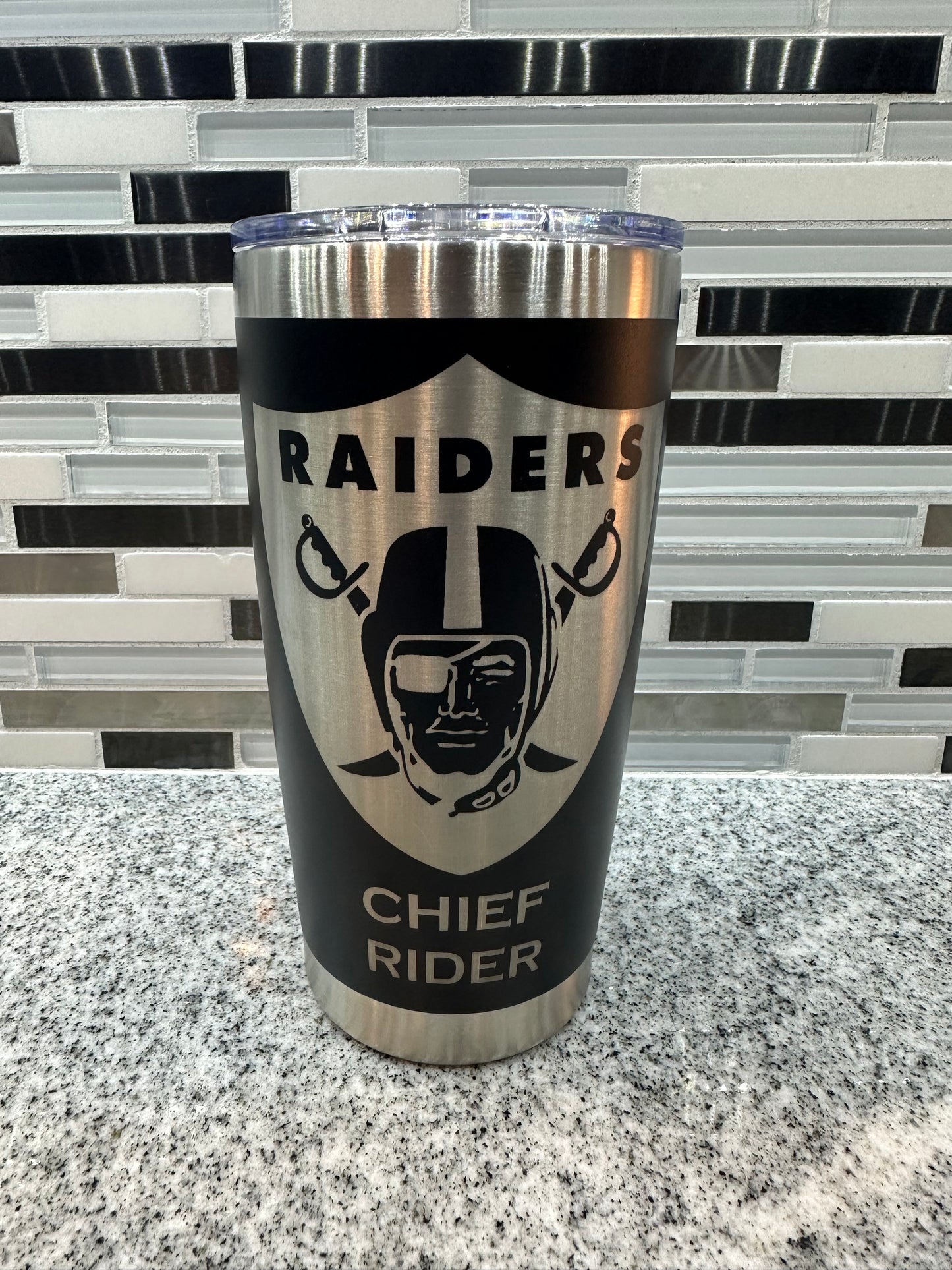 Laser-Engraved 20 oz. Tumbler