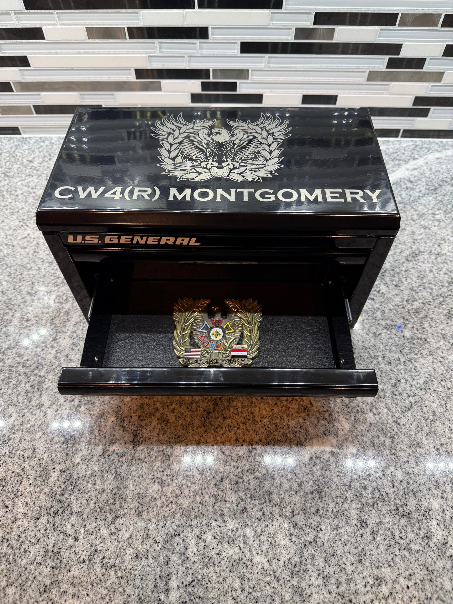 Laser-Engraved Mini Toolbox