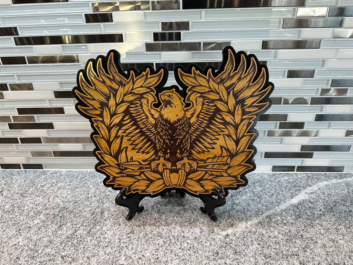 Fancy Eagle Rising Plaques