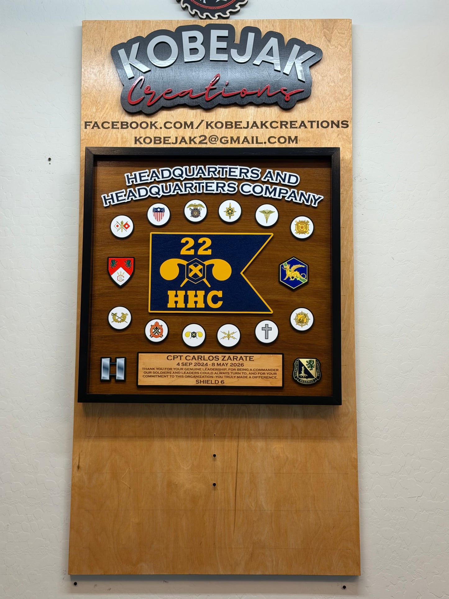 Framed Plaques