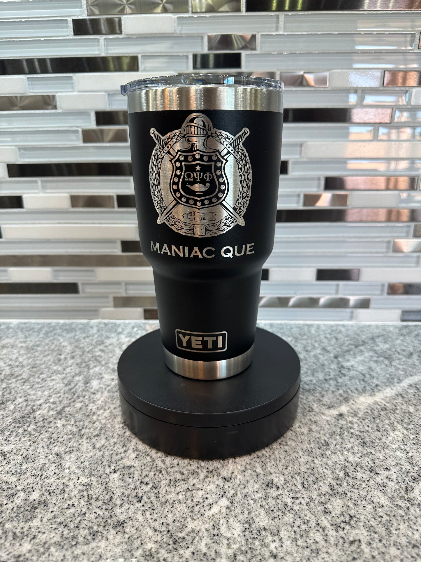 Laser-Engraved Yeti Drinkware