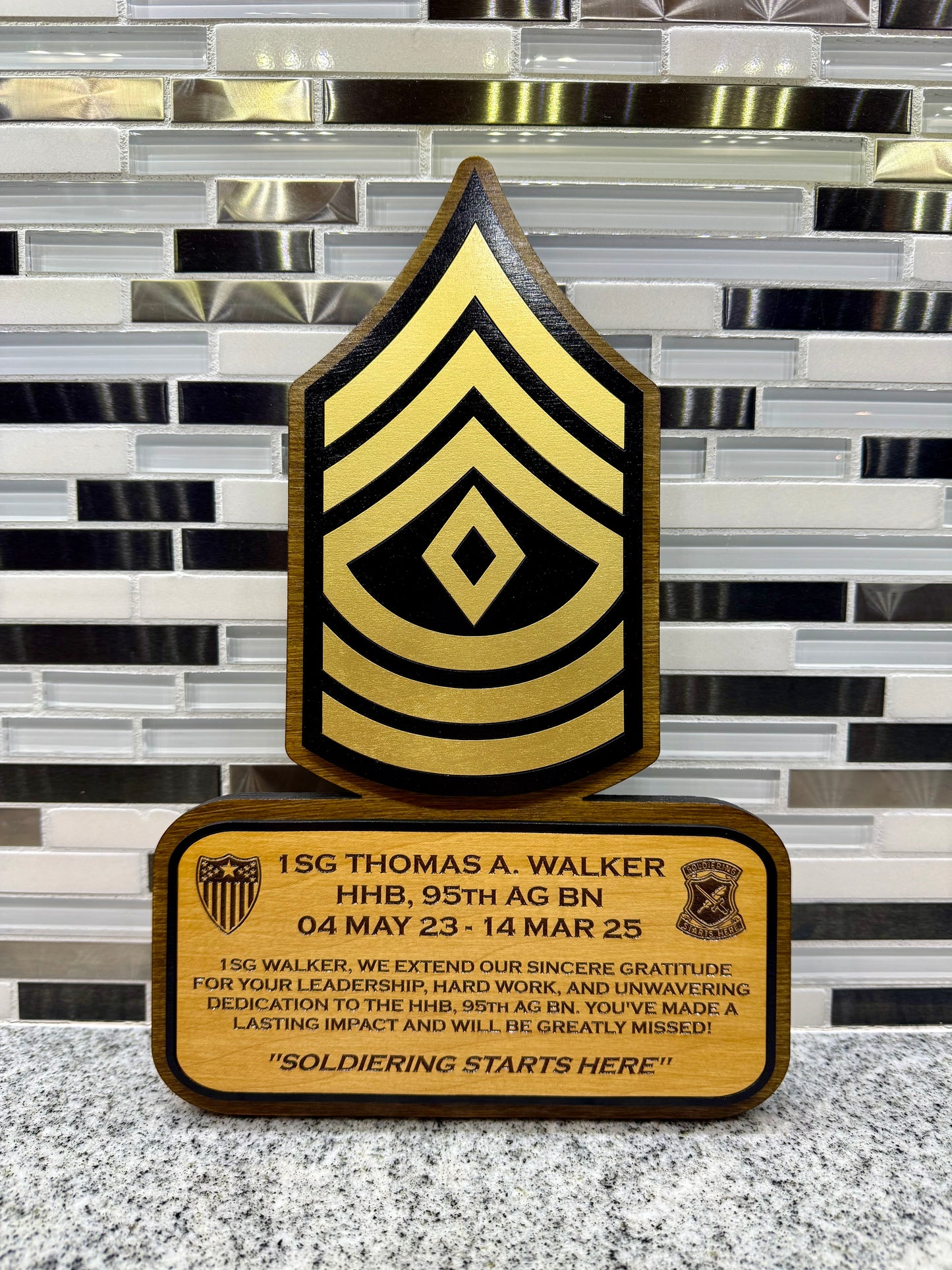 NCO Plaques