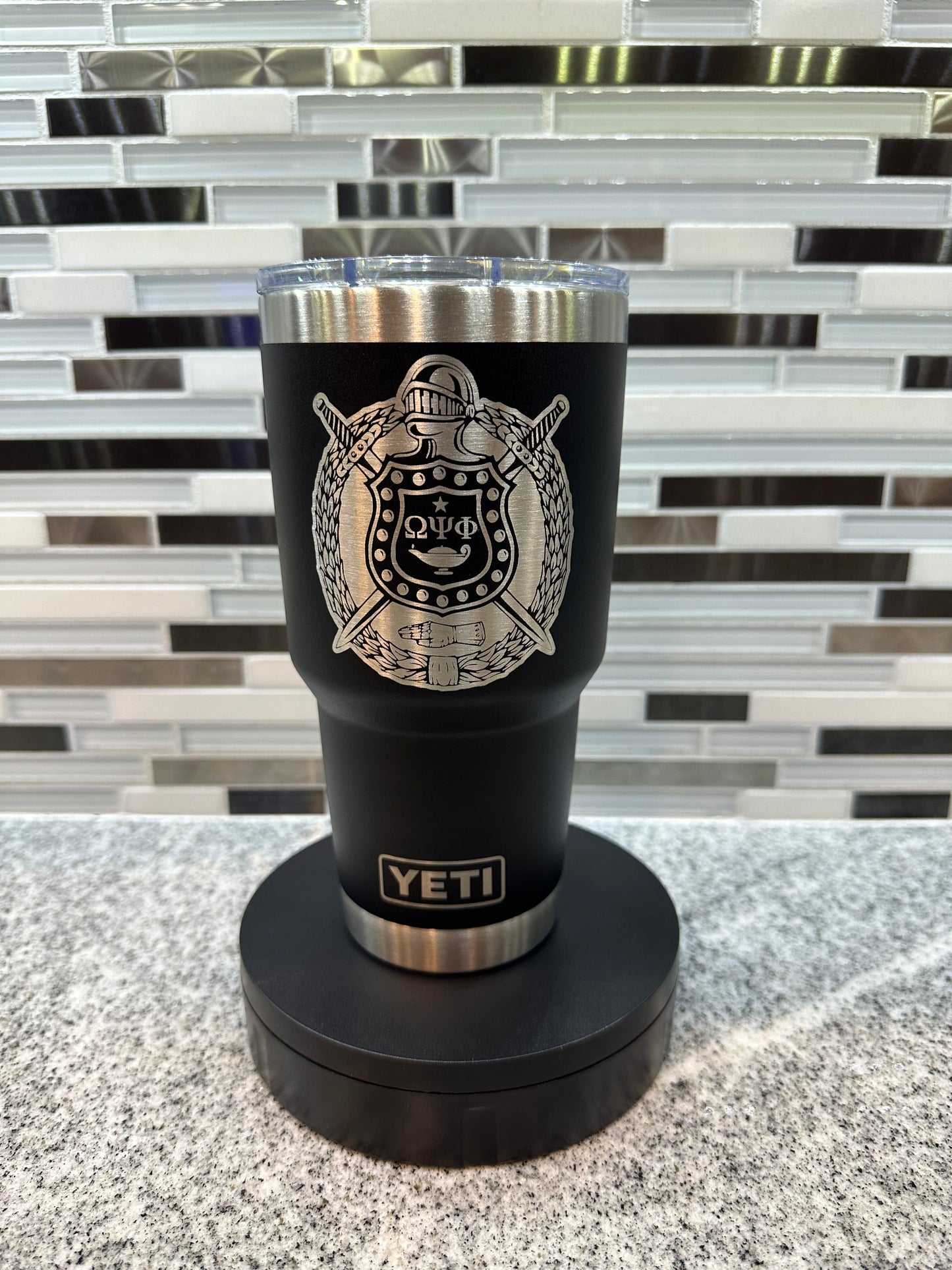 Laser-Engraved Yeti Drinkware