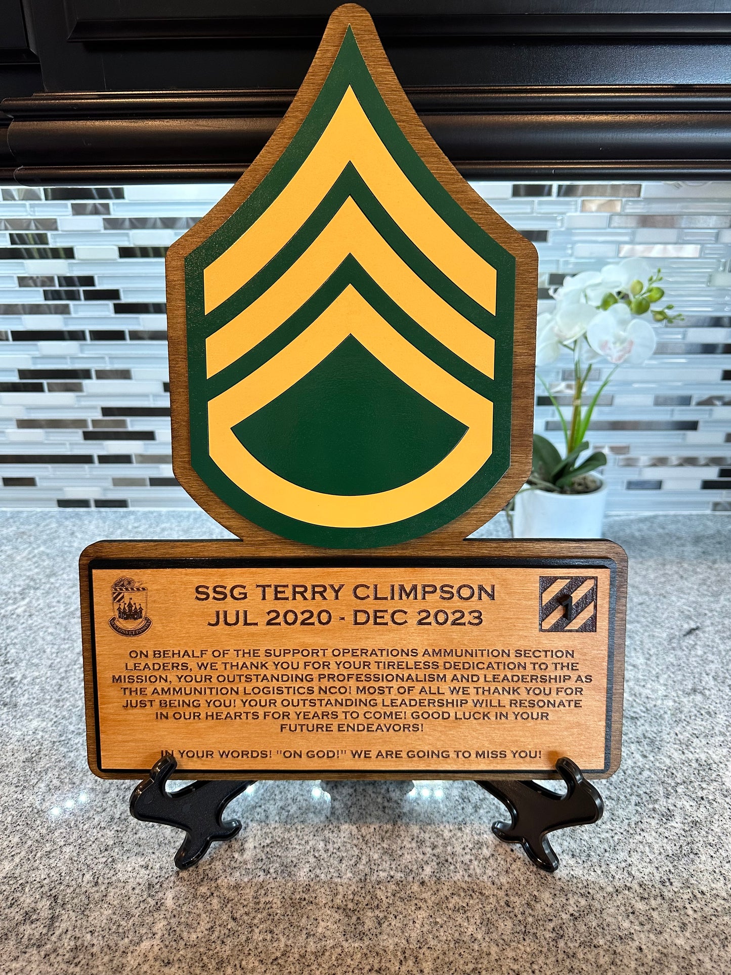 NCO Plaques