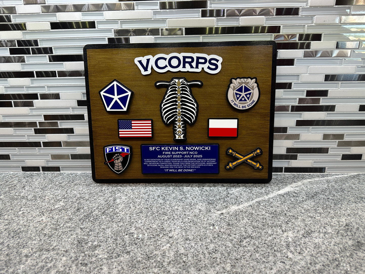 Frameless Plaques