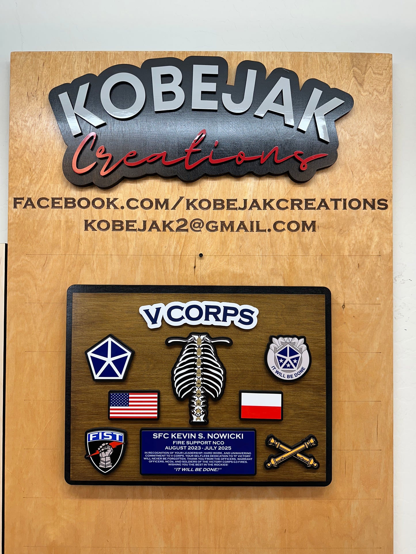 Frameless Plaques