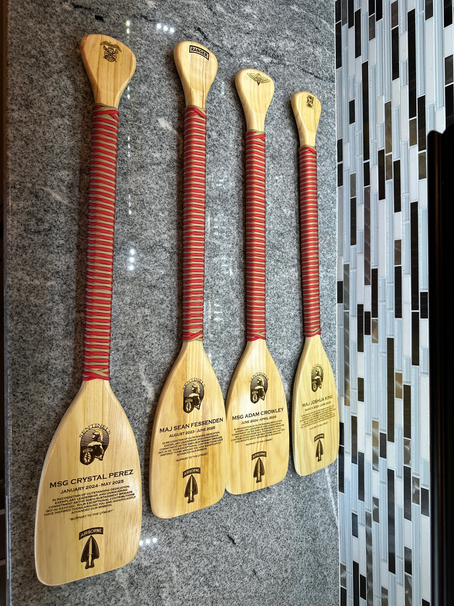 Wooden Oars