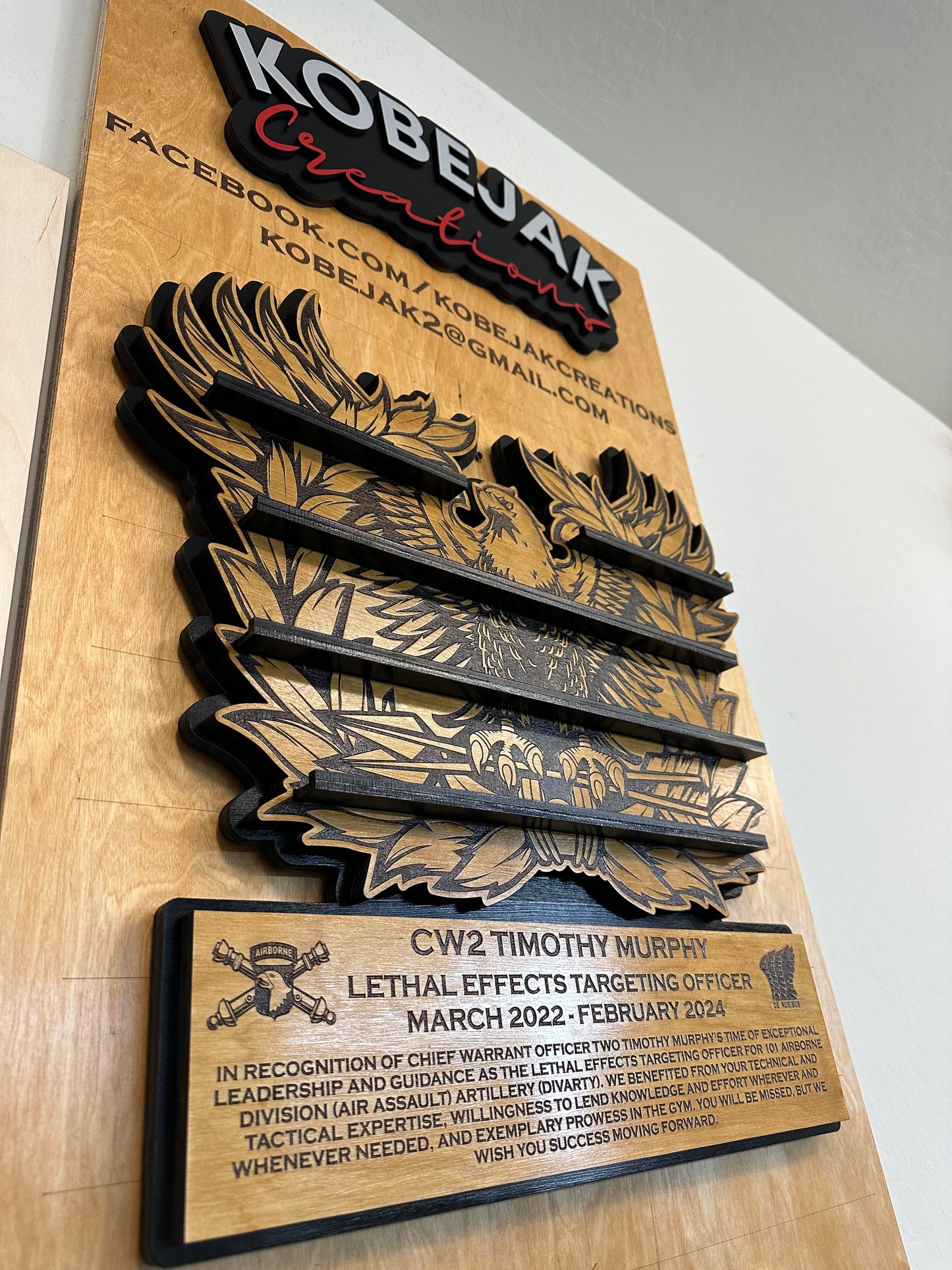 Warrant Officer Coin Holder