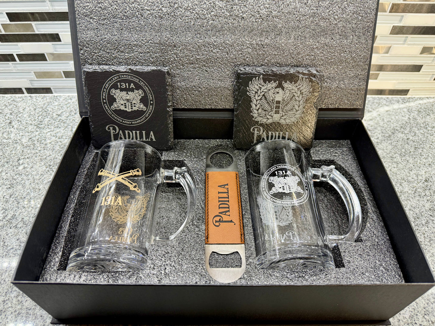Custom Beer Mug Set