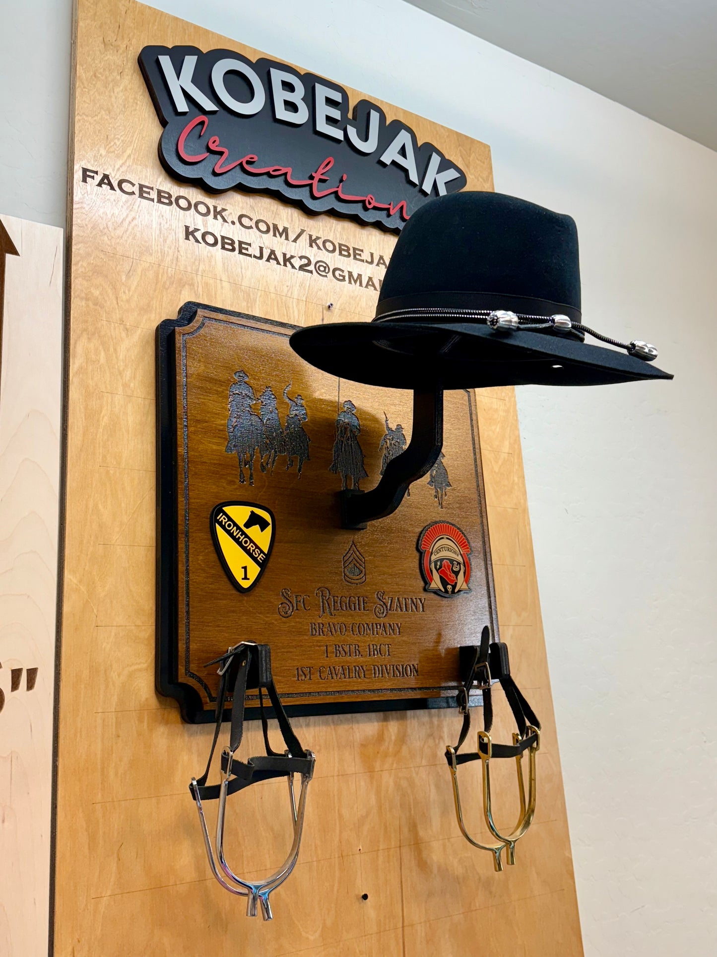 Stetson & Spurs Holder