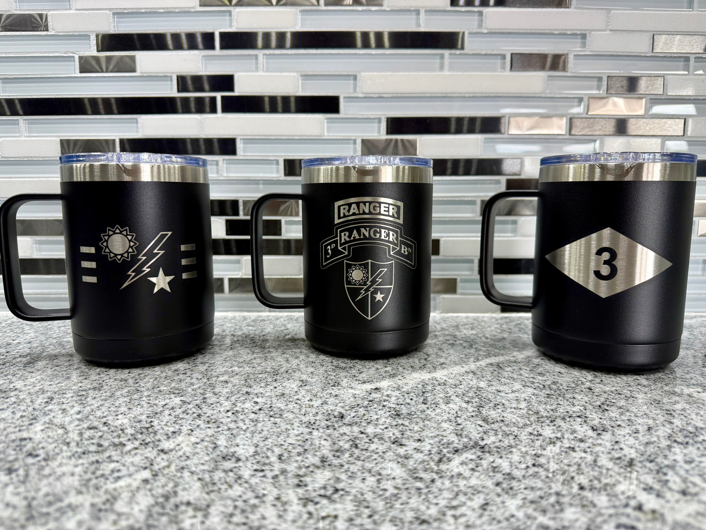 Laser-Engraved 15 oz. Coffee Mug