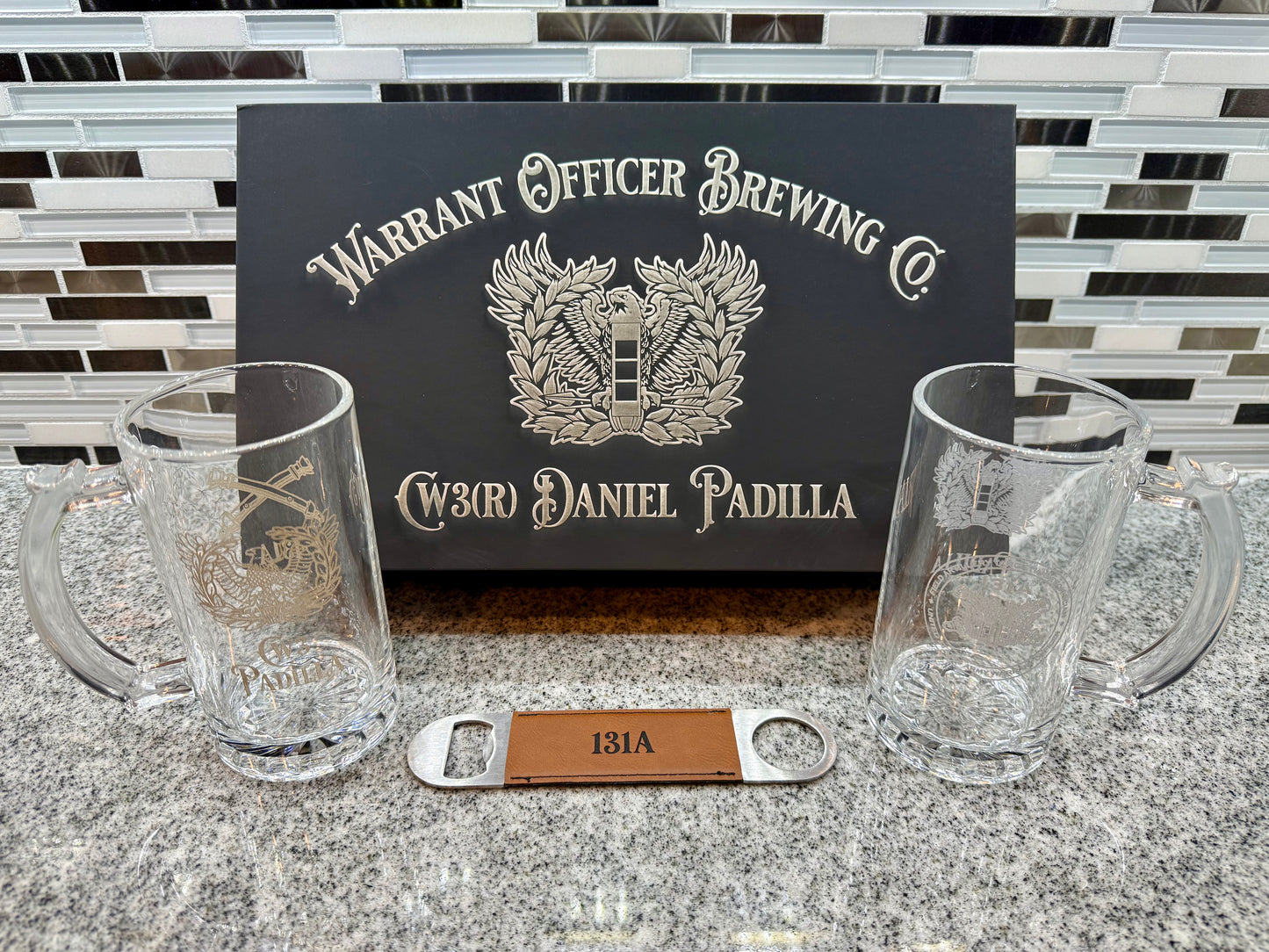 Custom Beer Mug Set