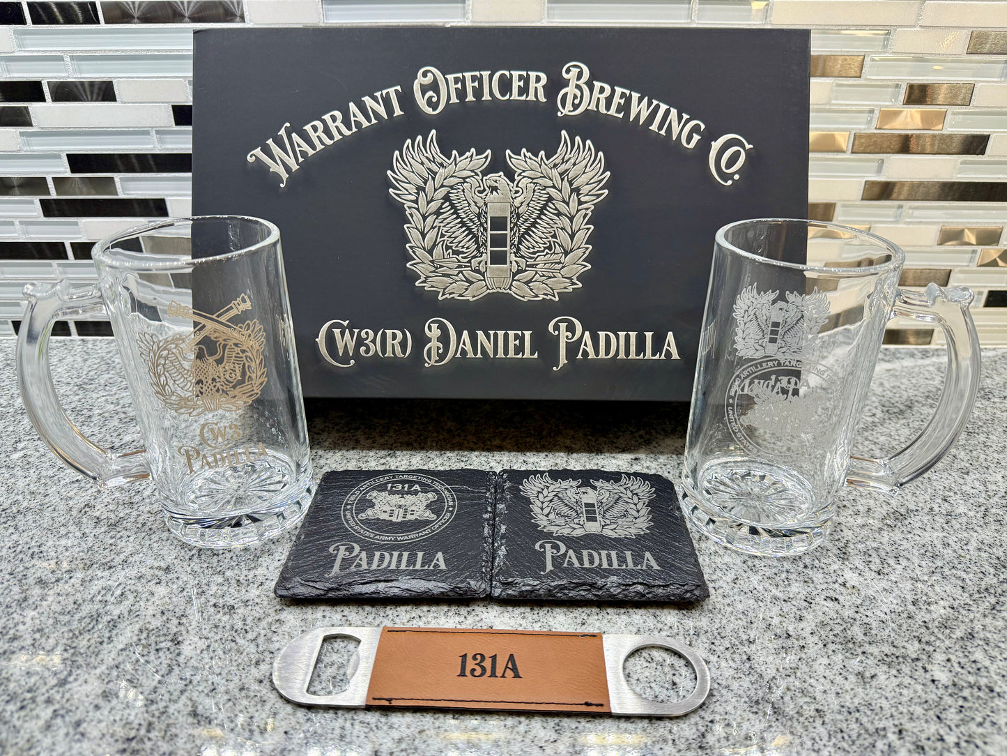 Custom Beer Mug Set
