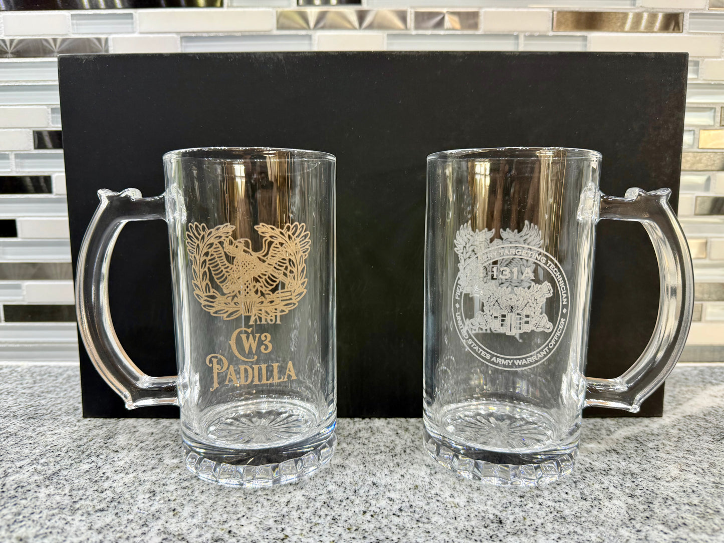 Custom Beer Mug Set