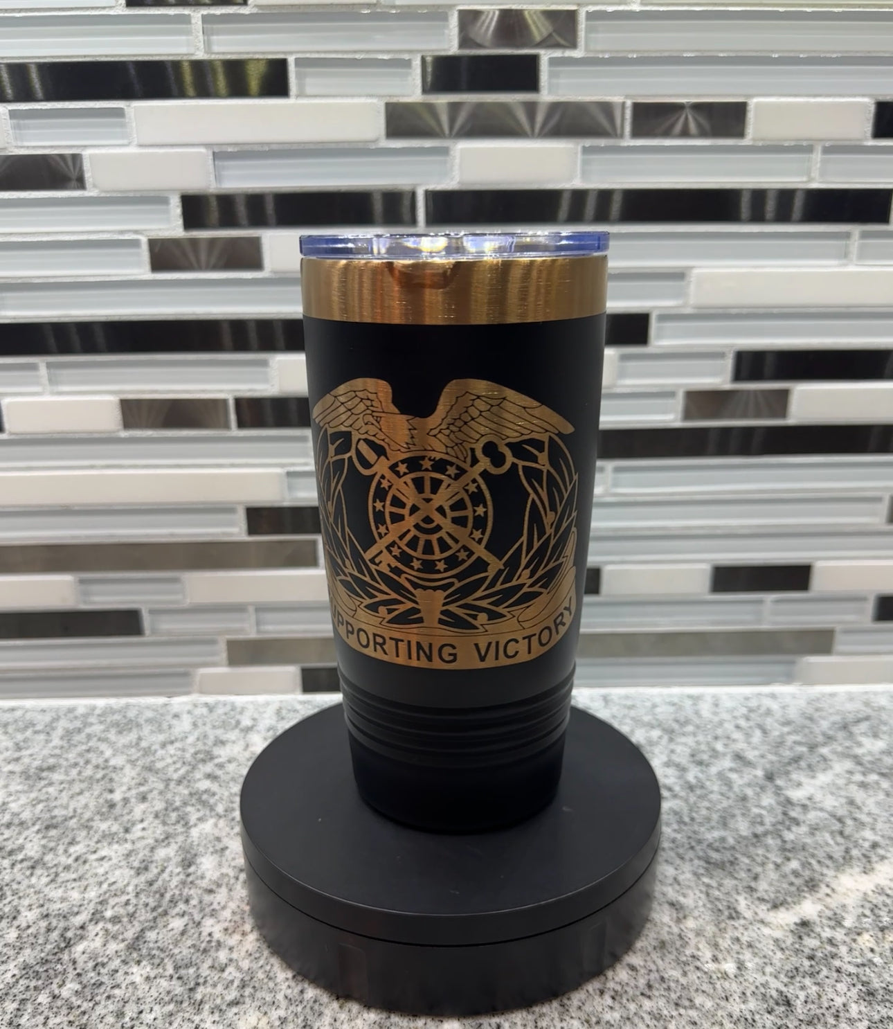 Laser-Engraved 20 oz. Tumbler