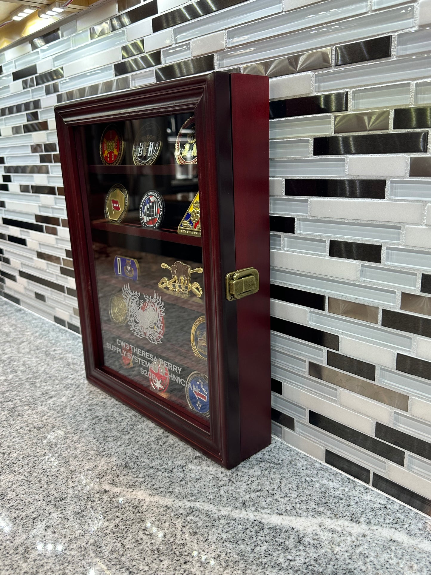 5-Tier Wall-Mounted Coin Holder