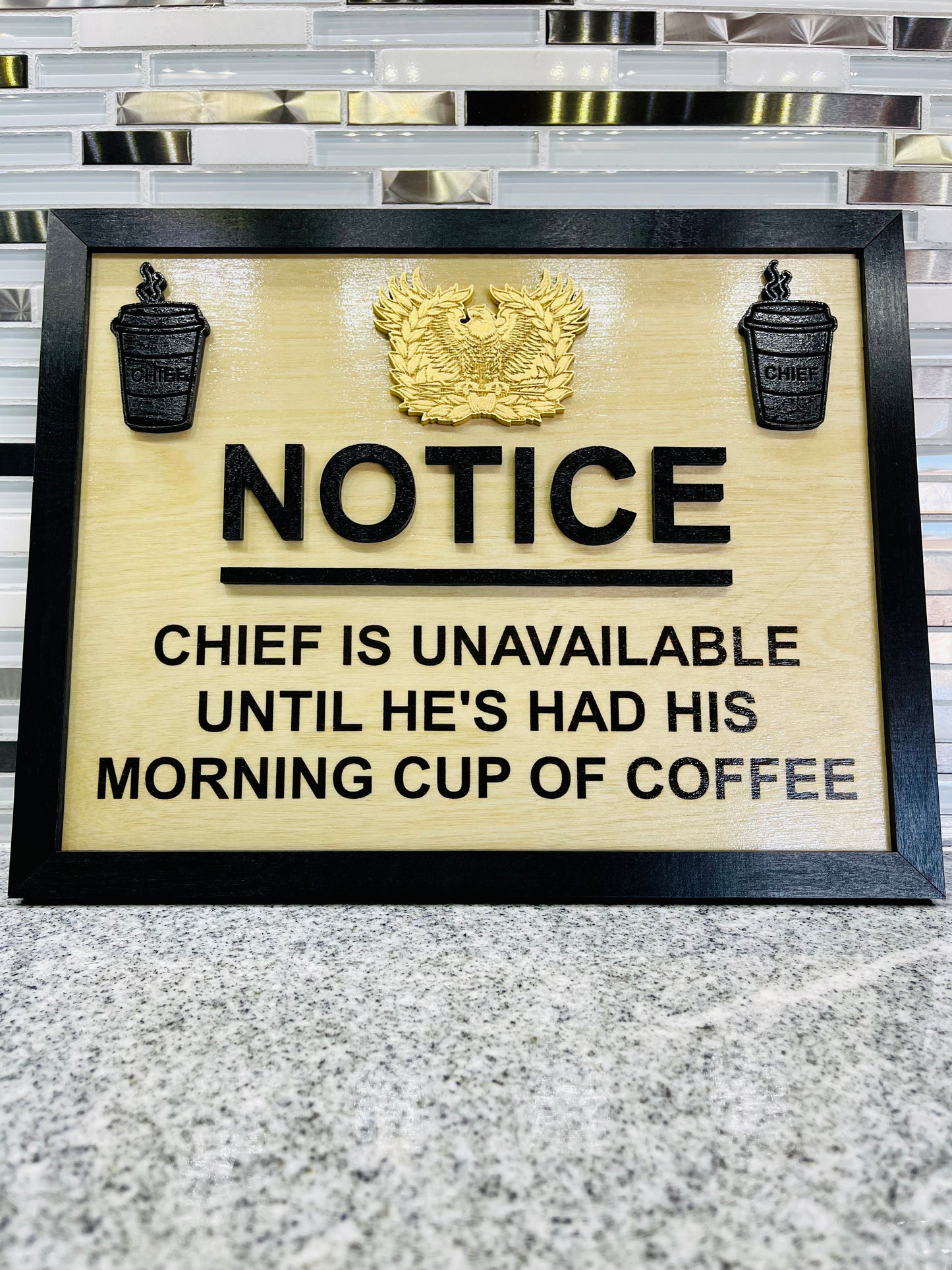 11" x 14" Warrant Officer Office Signs