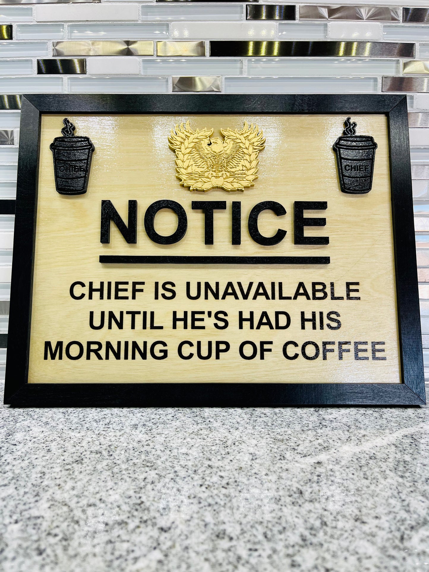 Warrant Officer Office Signs