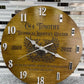 Wooden Laser-Engraved Clock