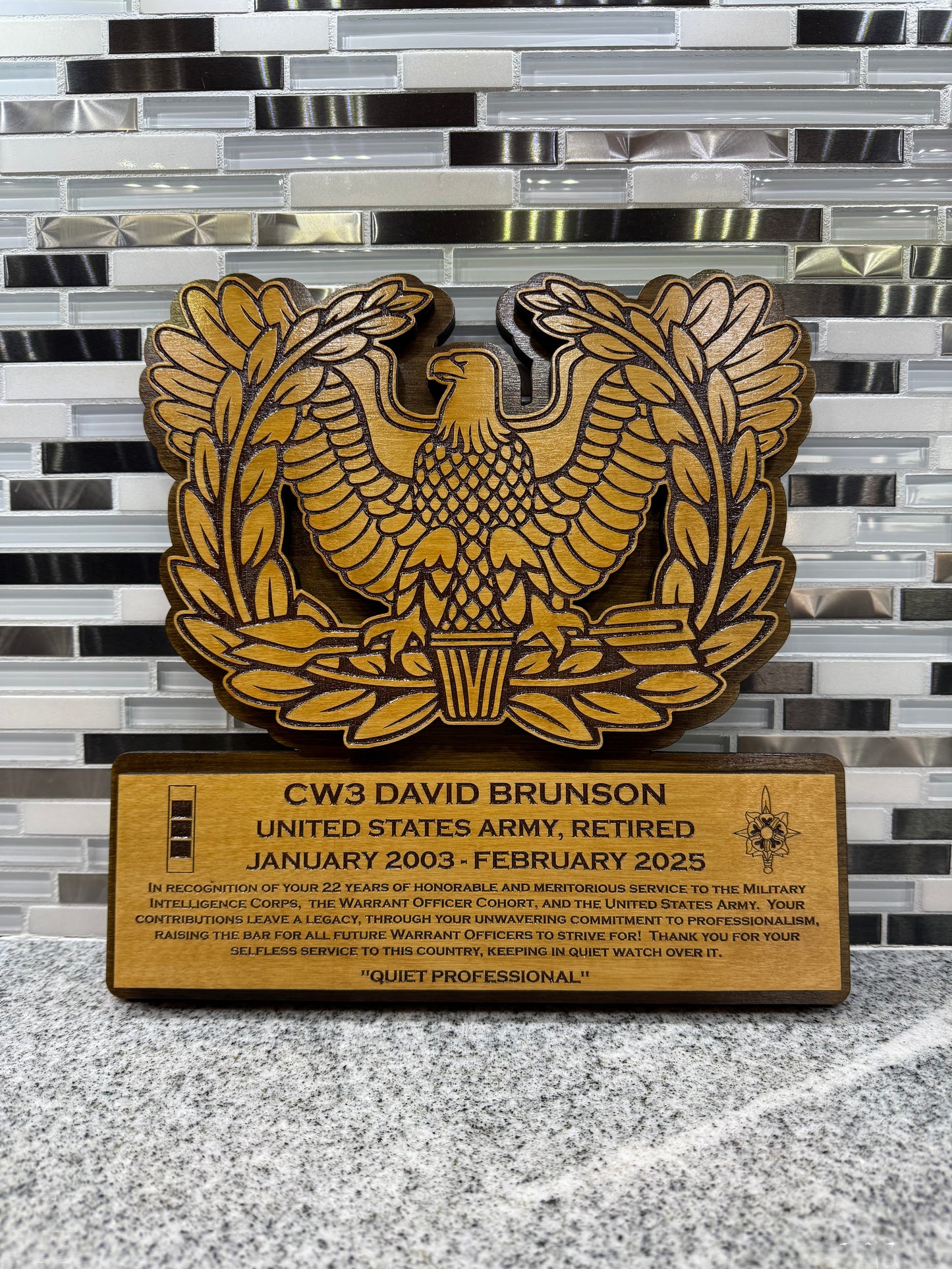 Original Eagle Rising Plaques