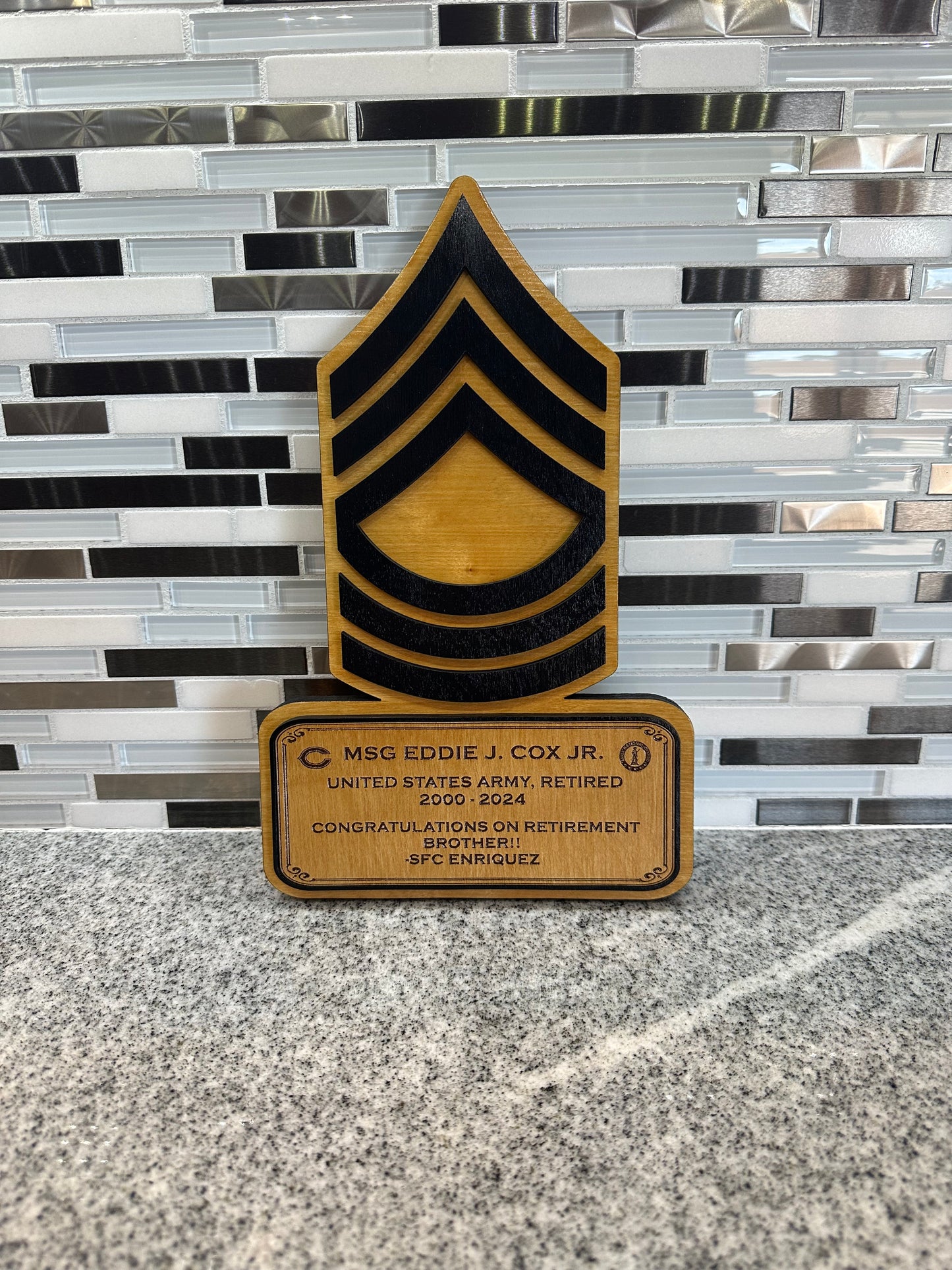 NCO Plaques