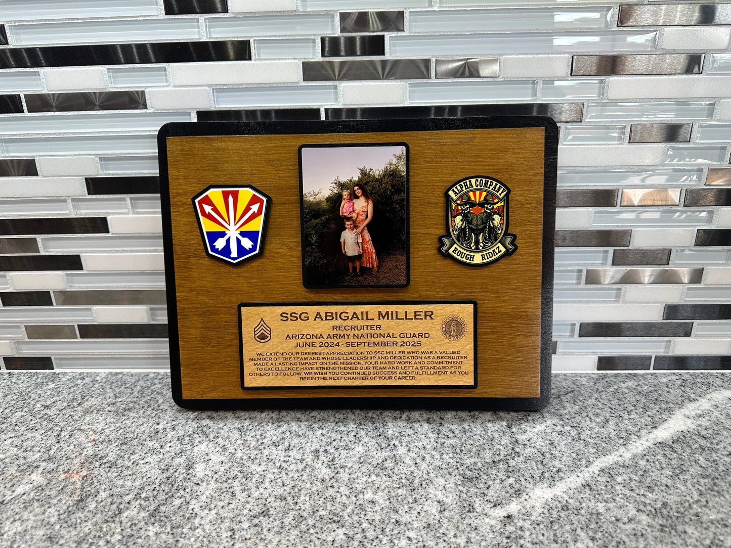 Frameless Plaques