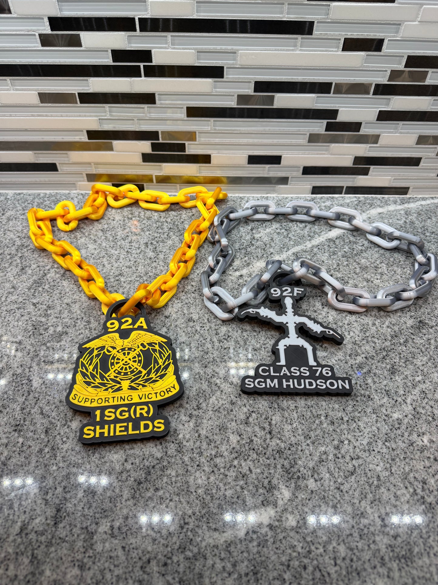 Custom Military Hype Chain