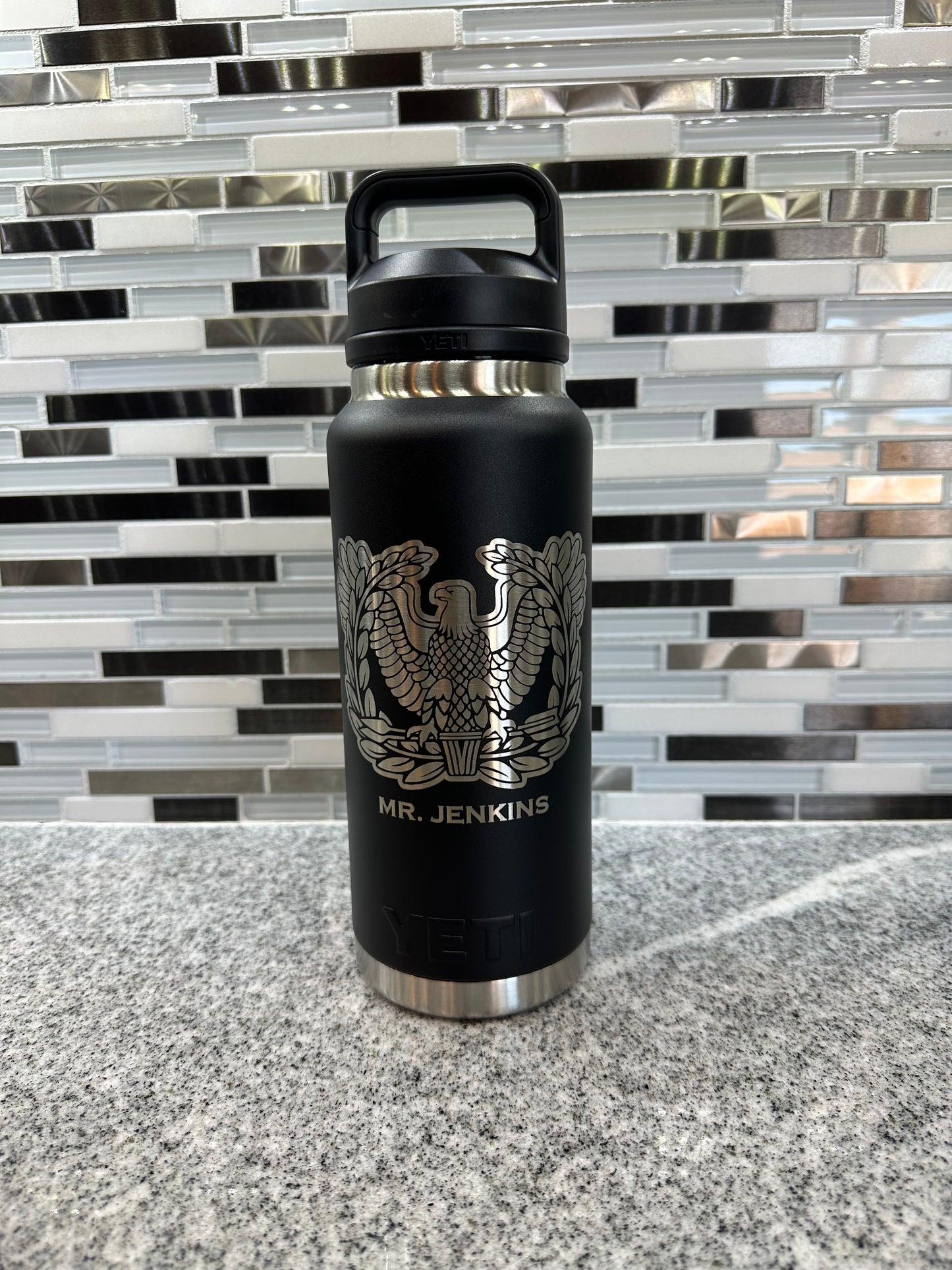 Laser-Engraved Yeti Drinkware