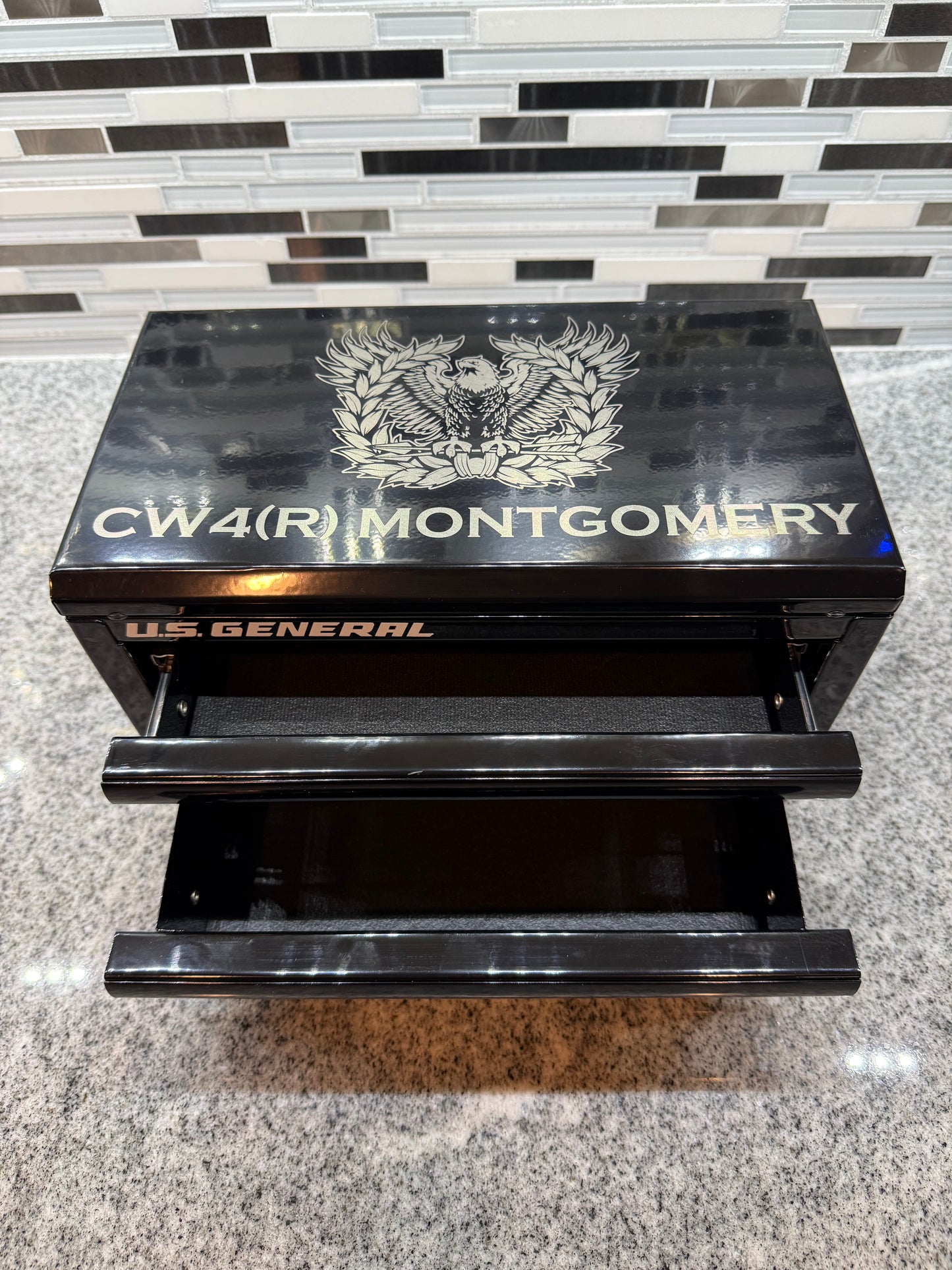 Laser-Engraved Mini Toolbox