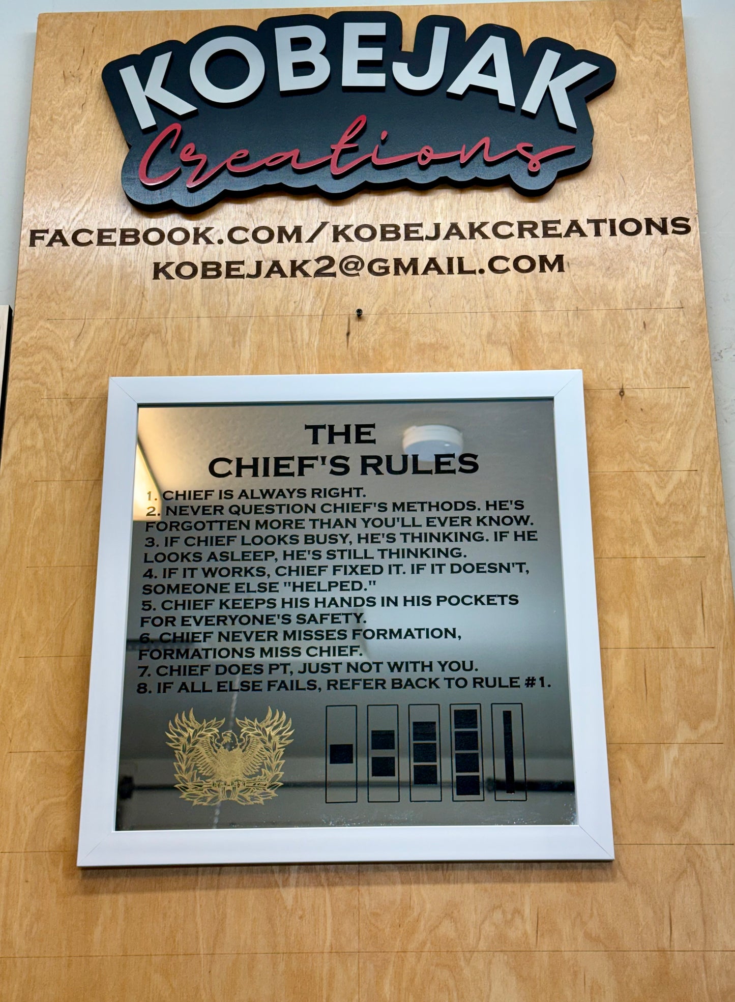 Laser-Engraved Mirrors