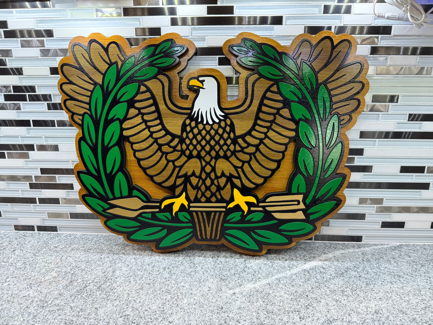 Original Eagle Rising Plaques