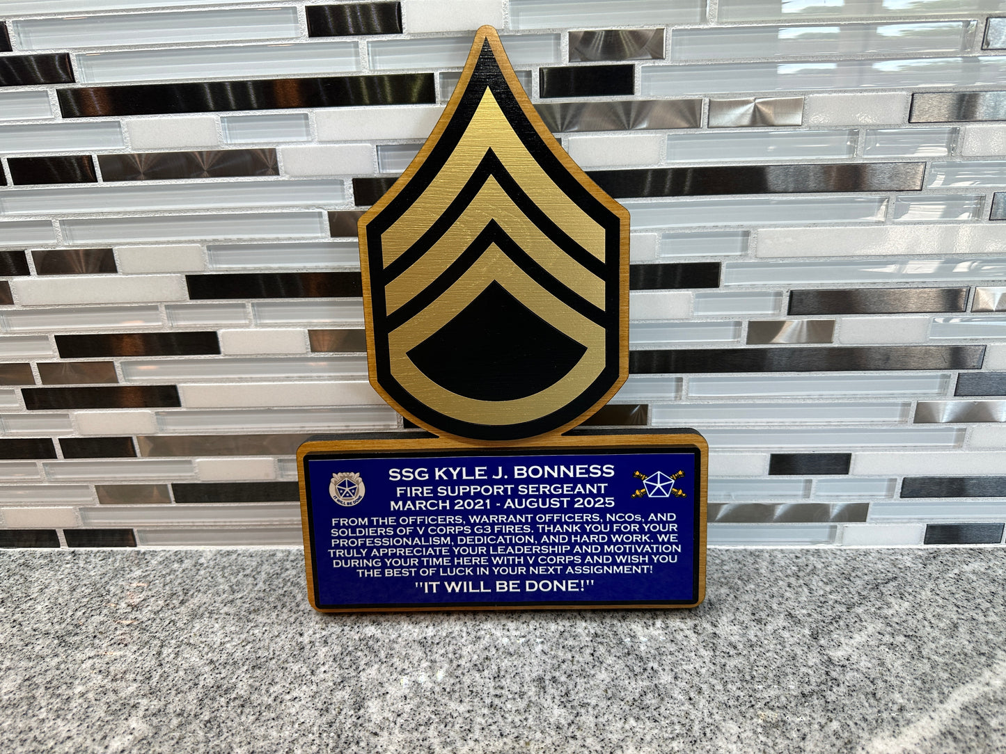 NCO Plaques