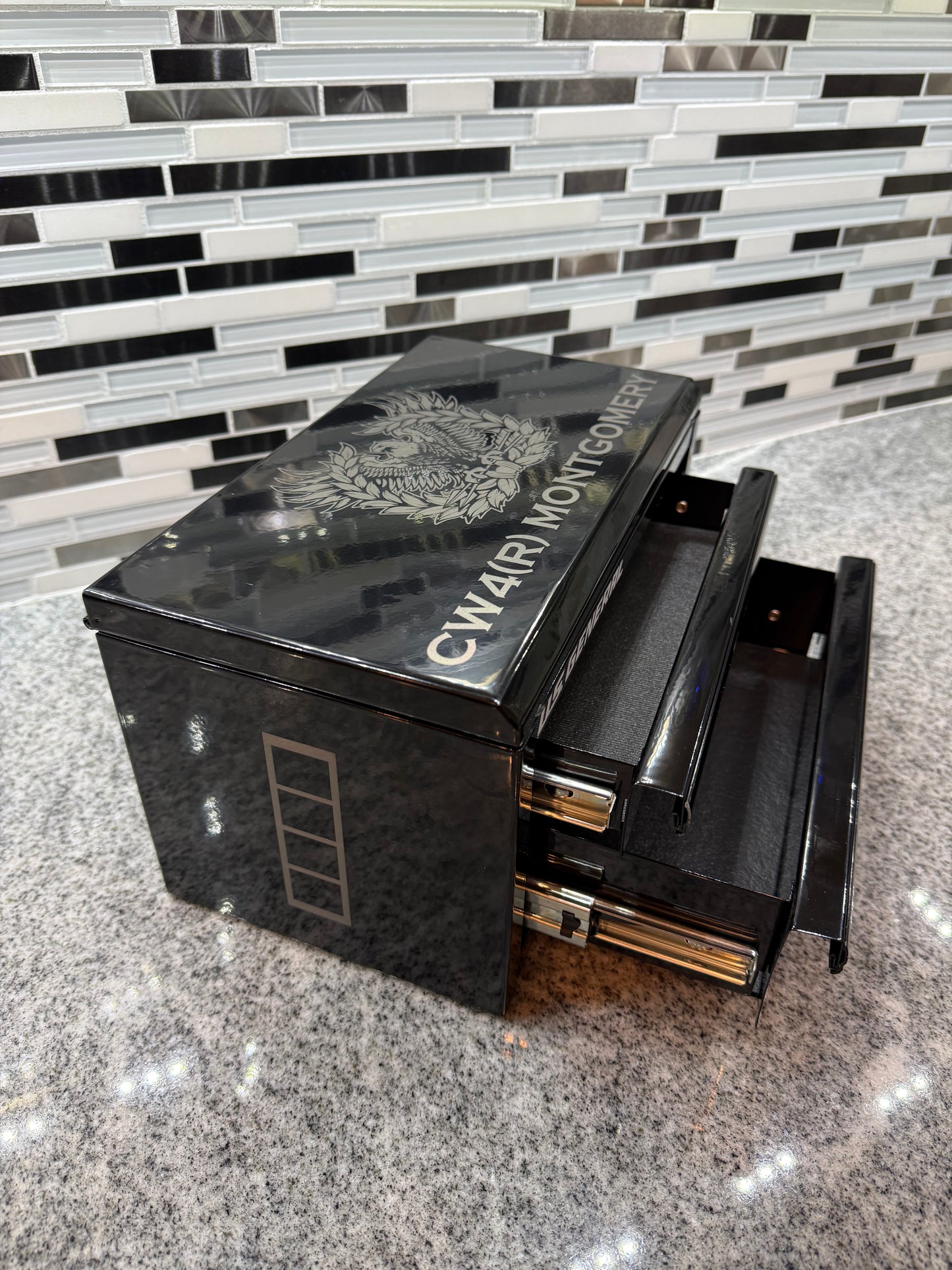 Laser-Engraved Mini Toolbox