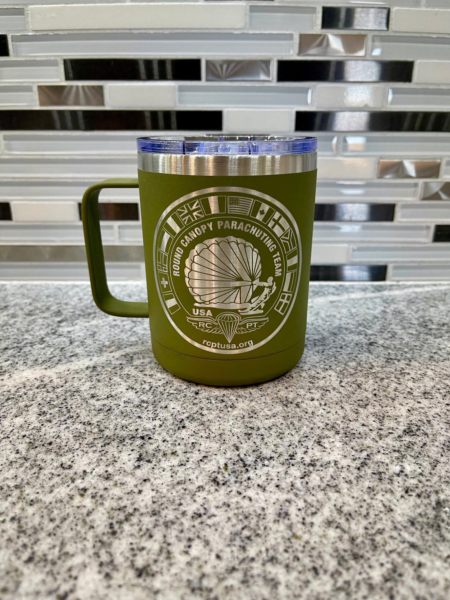 Laser-Engraved 15 oz. Coffee Mug