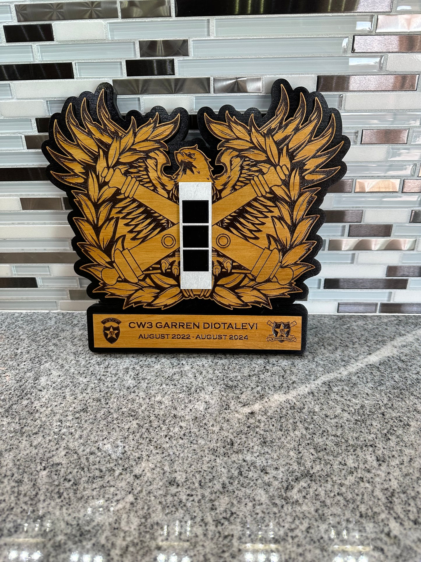 Fancy Eagle Rising Plaques