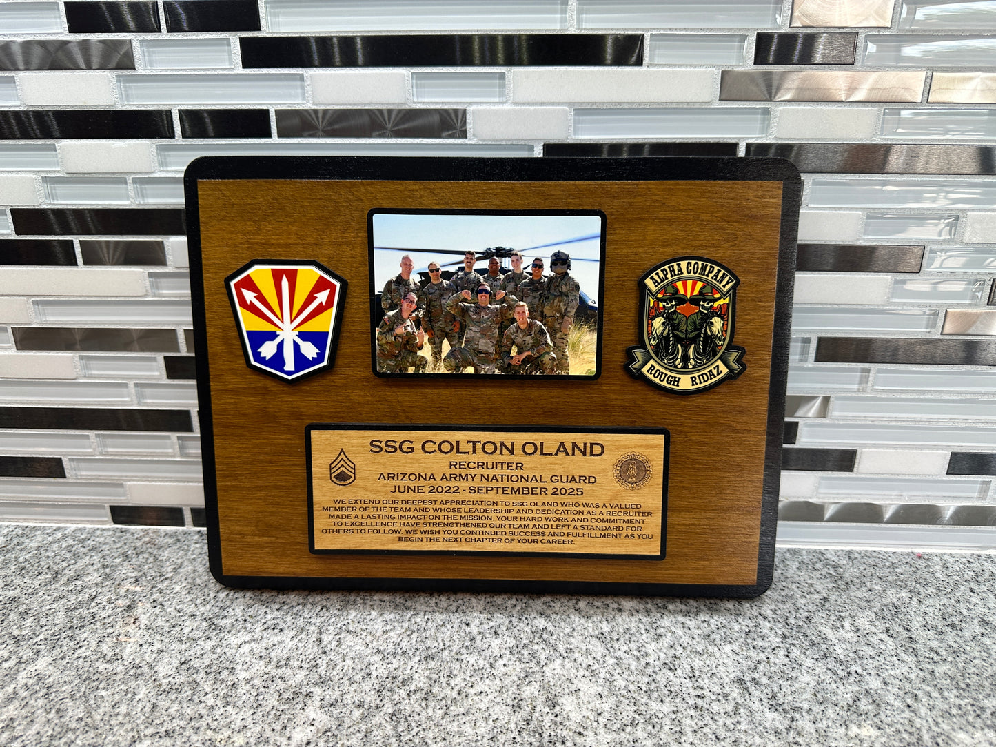 Frameless Plaques