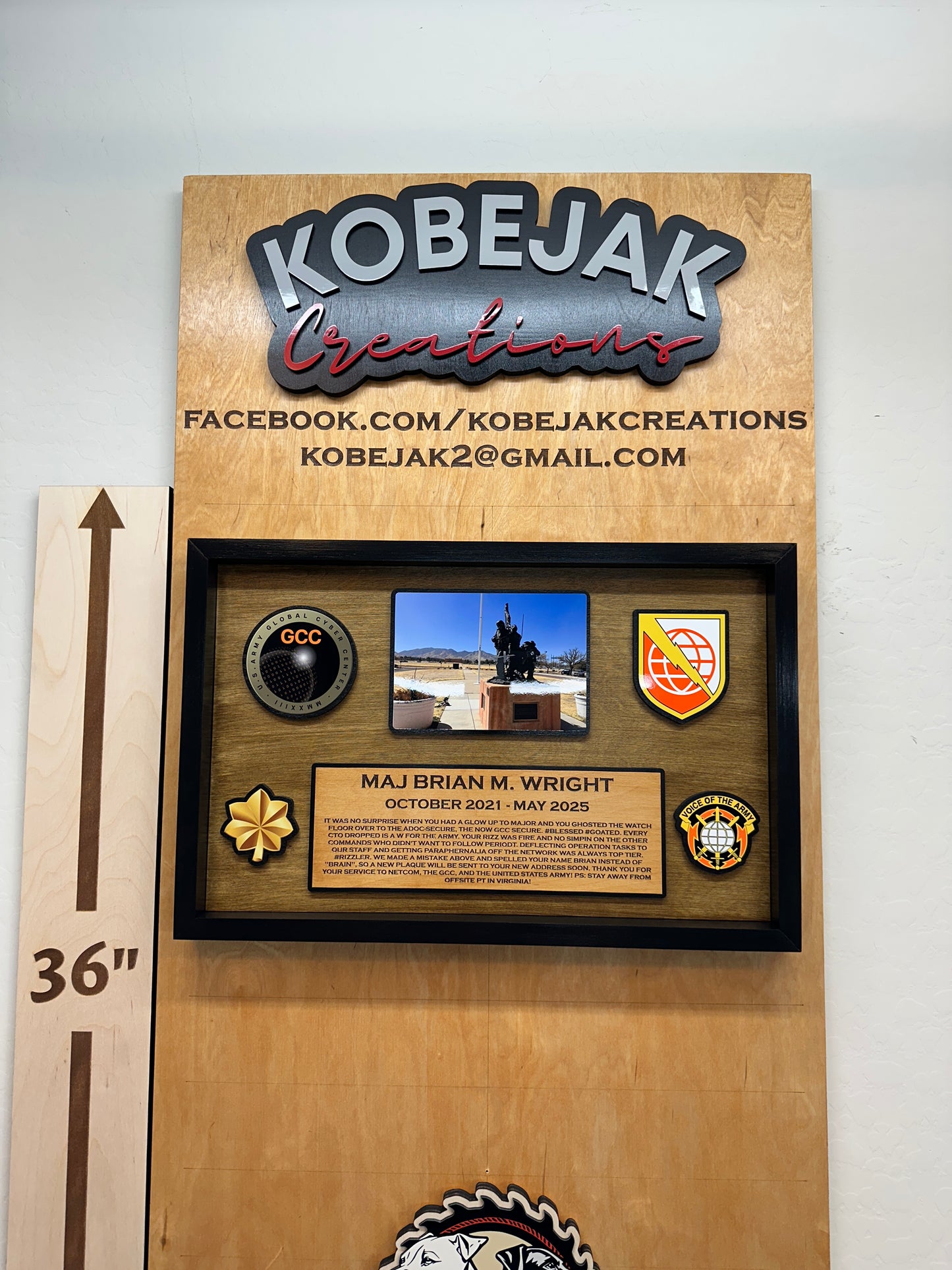 Framed Plaques