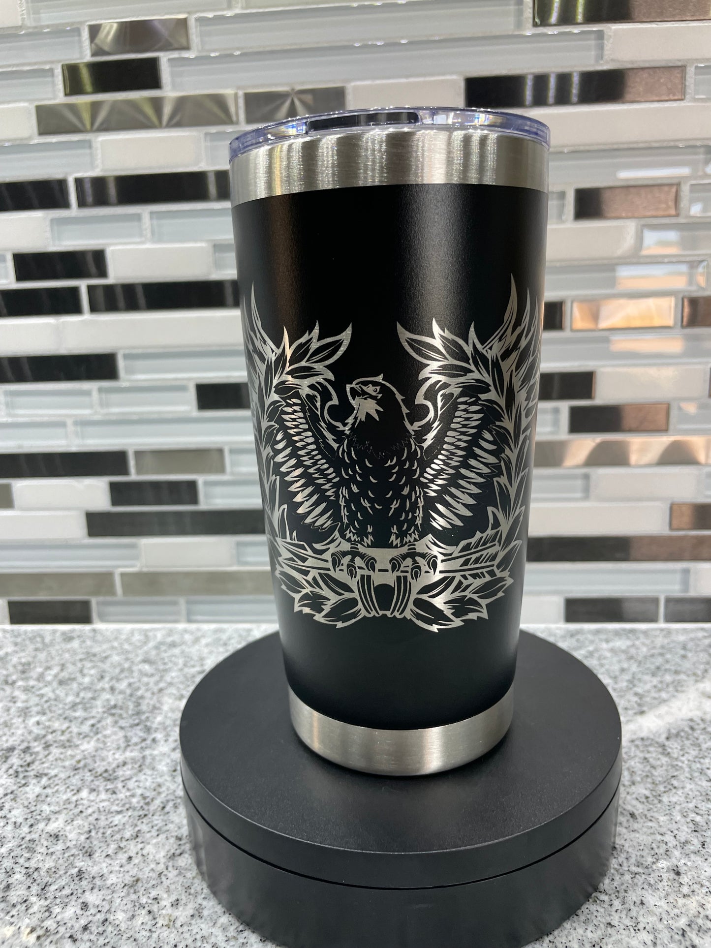 CBK Custom Laser Engraved 20oz YETI Tumbler with Magslider Lid – Curated by  Kayla