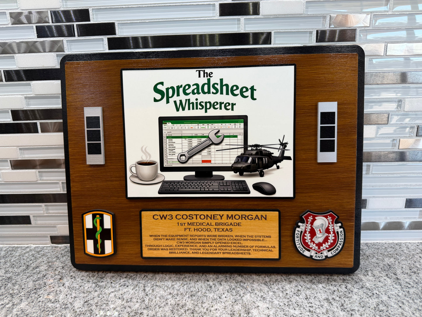 Frameless Plaques
