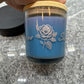 Personalized Laser-Engraved Candle with Wood Lid