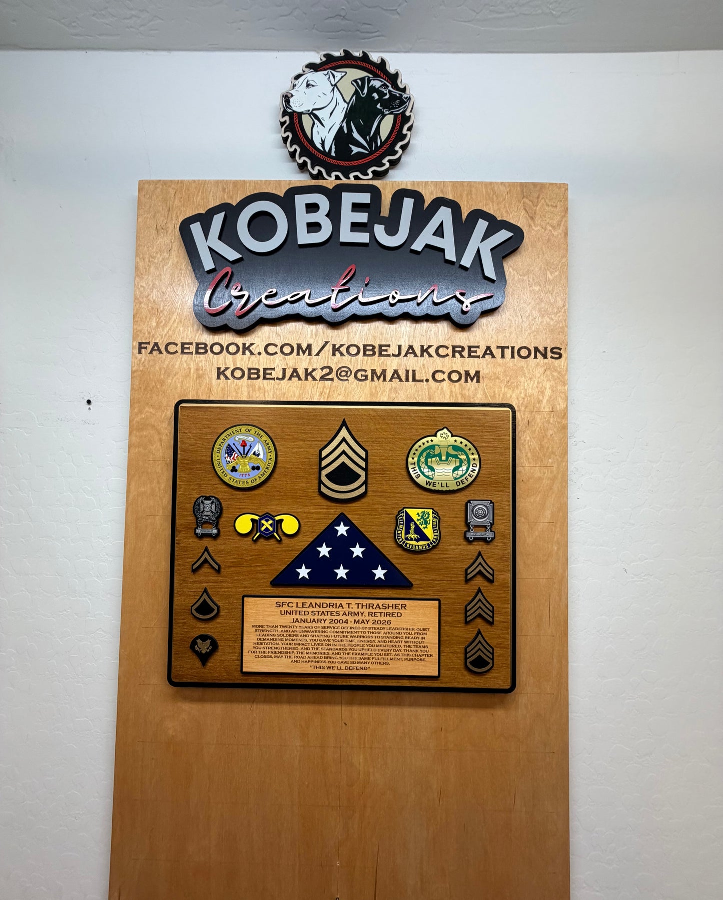 Frameless Plaques